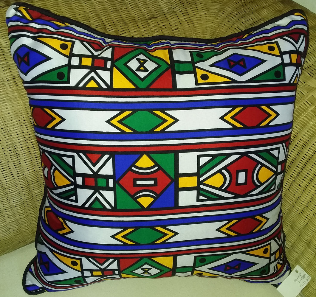 Ndebele Print Cushions (South Africa)