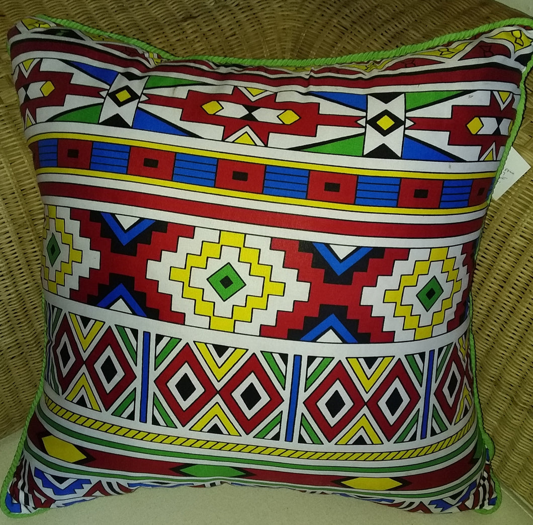 Ndebele Print Cushions (South Africa)