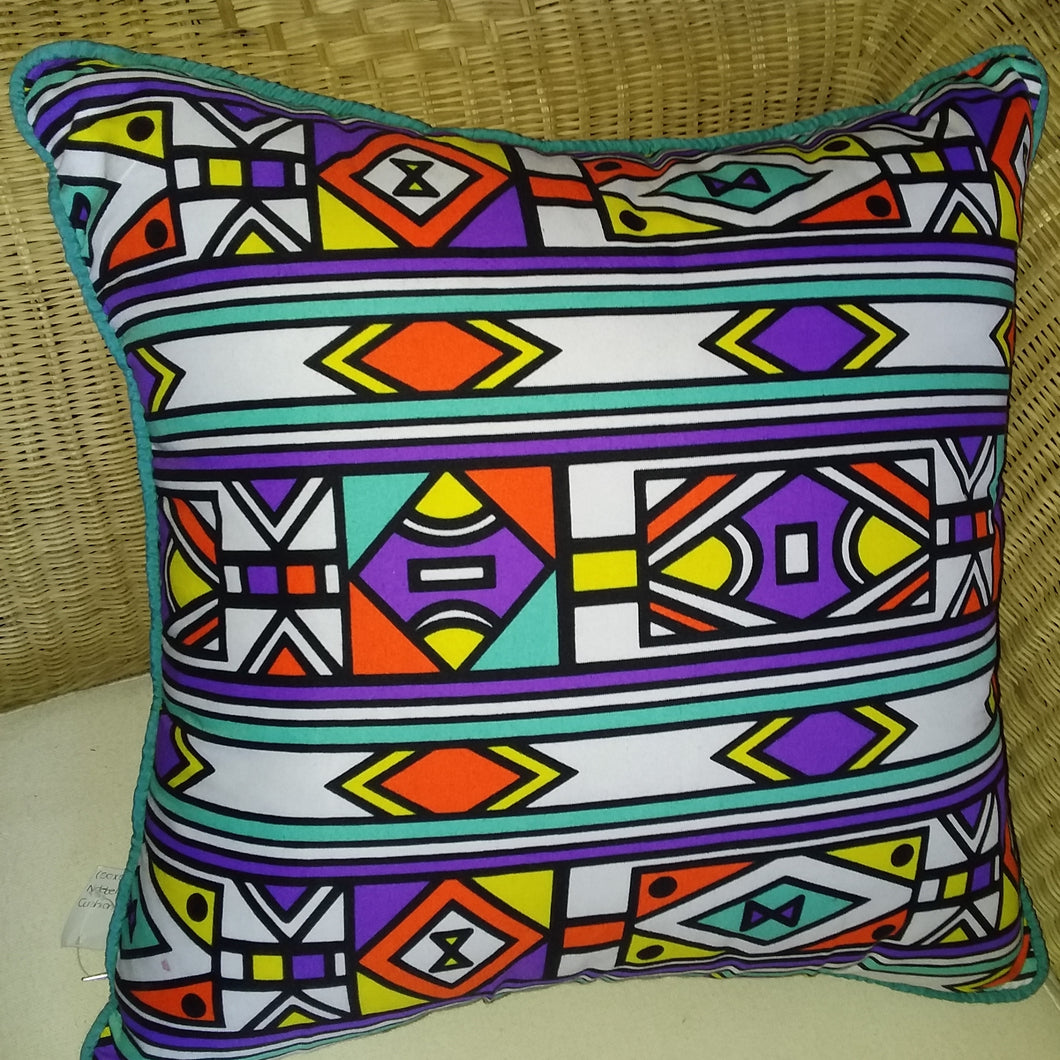 Ndebele Print Cushions (South Africa)